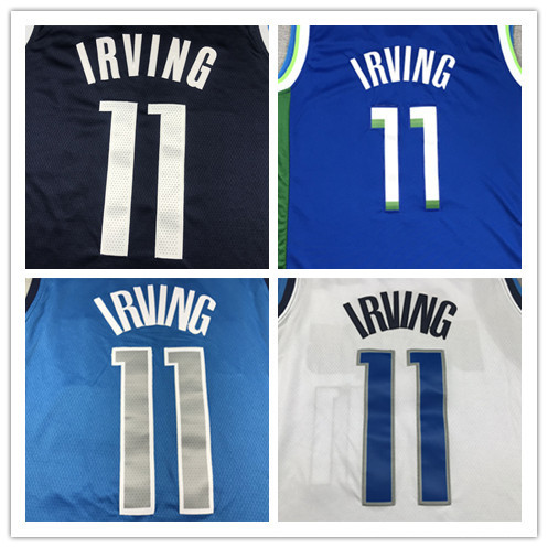 In-stock basketball jerseys: Dallas Mavericks No. 11 Irving embroidered basketball jersey, Chicago Bulls sports vest