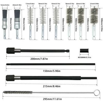 Mühərrik alətləri Injector Base Cleaning Tools, Full