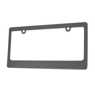 Top and Wide Bottom, License plate holder/license plate holder