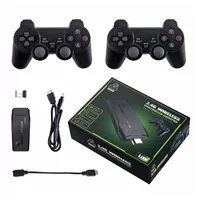 Мини ретро-консоль M8, беспроводной HDMI-стик 2.4G, встроенные PS1 и аркадные игры, 32/64 ГБ