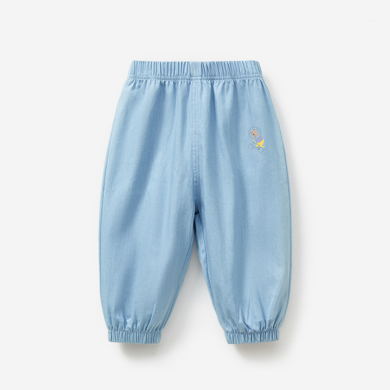 Pantalón Jean Antimosquitos para Bebé de Algodón para Verano image 11