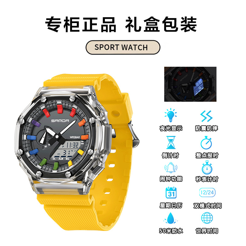 Transparent yellow
