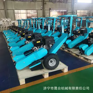 树桩头汽油破碎机 外贸常客手动树桩研磨机 大功率树根机供应