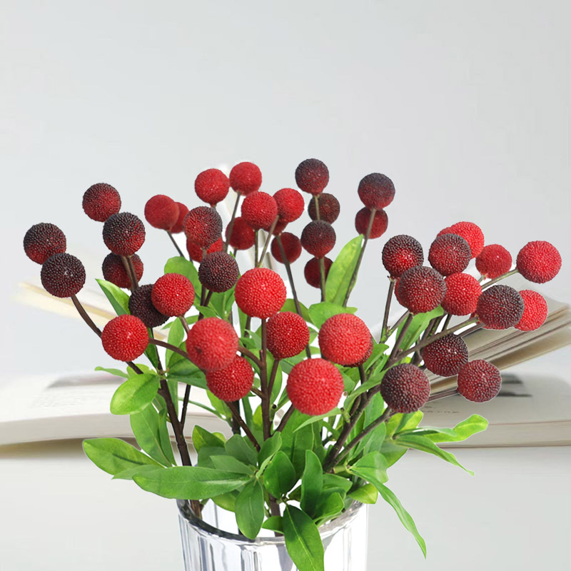 Simulated bayberry green plant