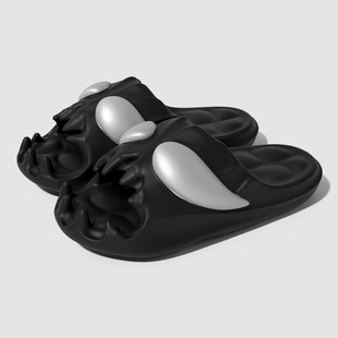 2024 new poison slippers men's summer indoor home non-slip trendy outdoor couple EVA slippers