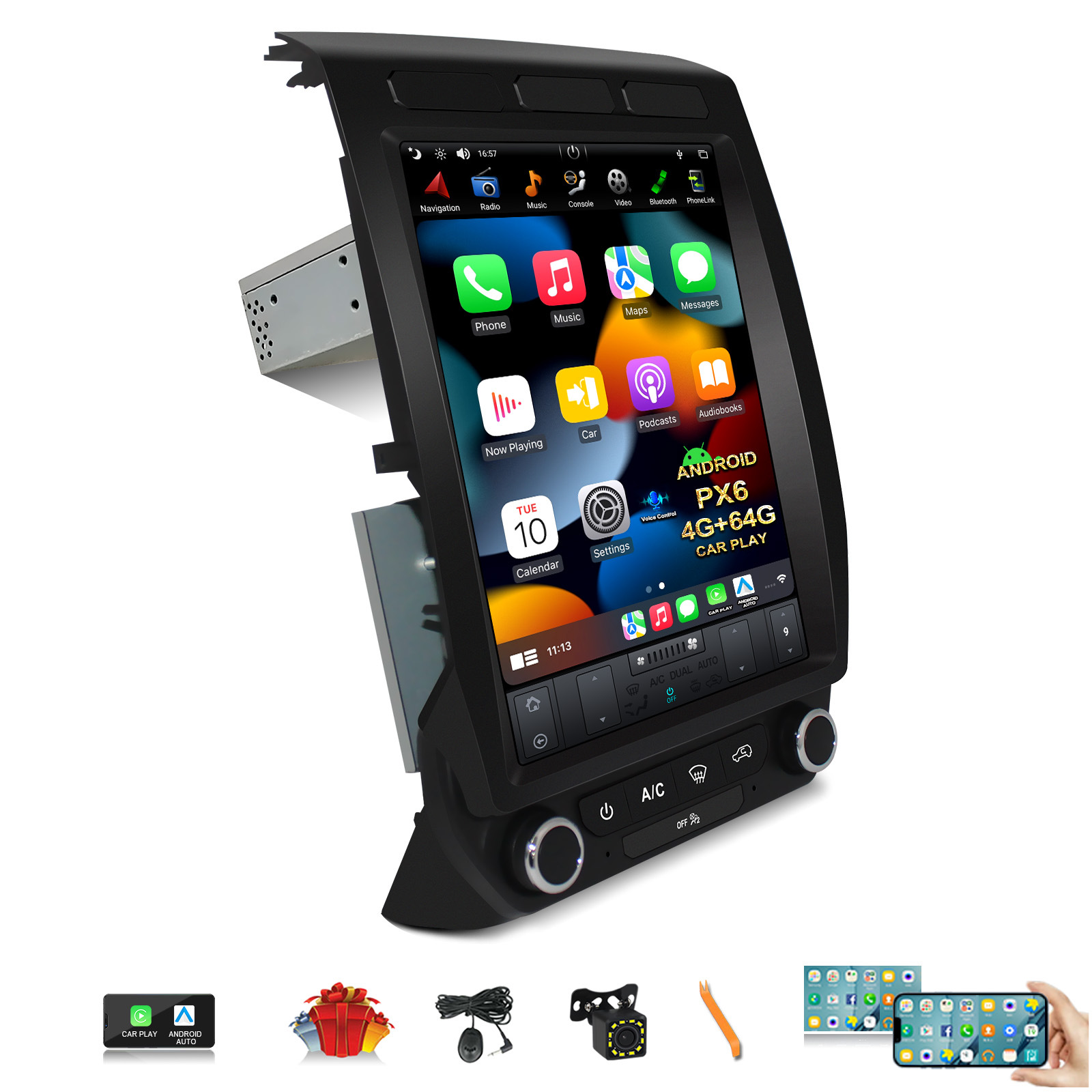 Smart Navigation Android Screen for Ford F150/Raptor 2015- / 2018-