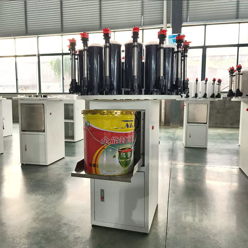 索瑞达12头色浆罐建筑涂料手动调色半自动调色设备罐体可选