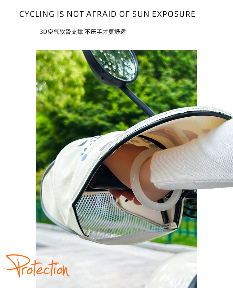 Gloves for electric scooters, sunshade for electric vehicles, universal summer handlebar covers, UV protection, protective and waterproof gloves