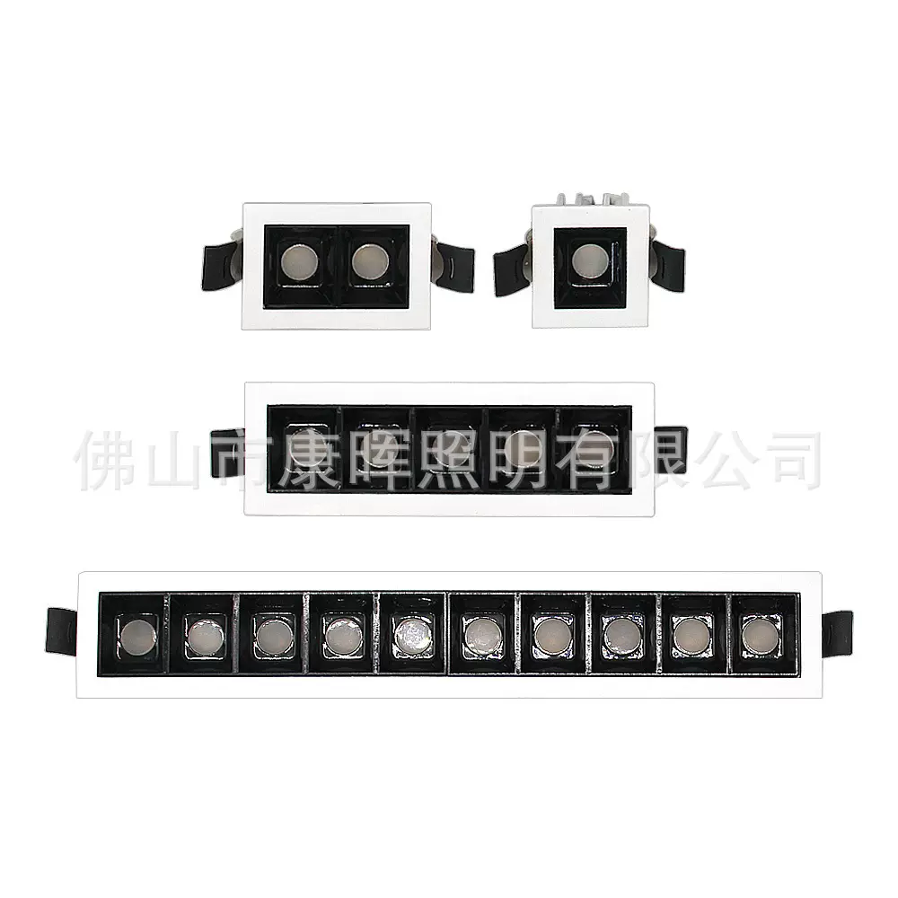 多头线条灯饰LED户外防水室内线条亮化外墙工程线条灯射灯成品