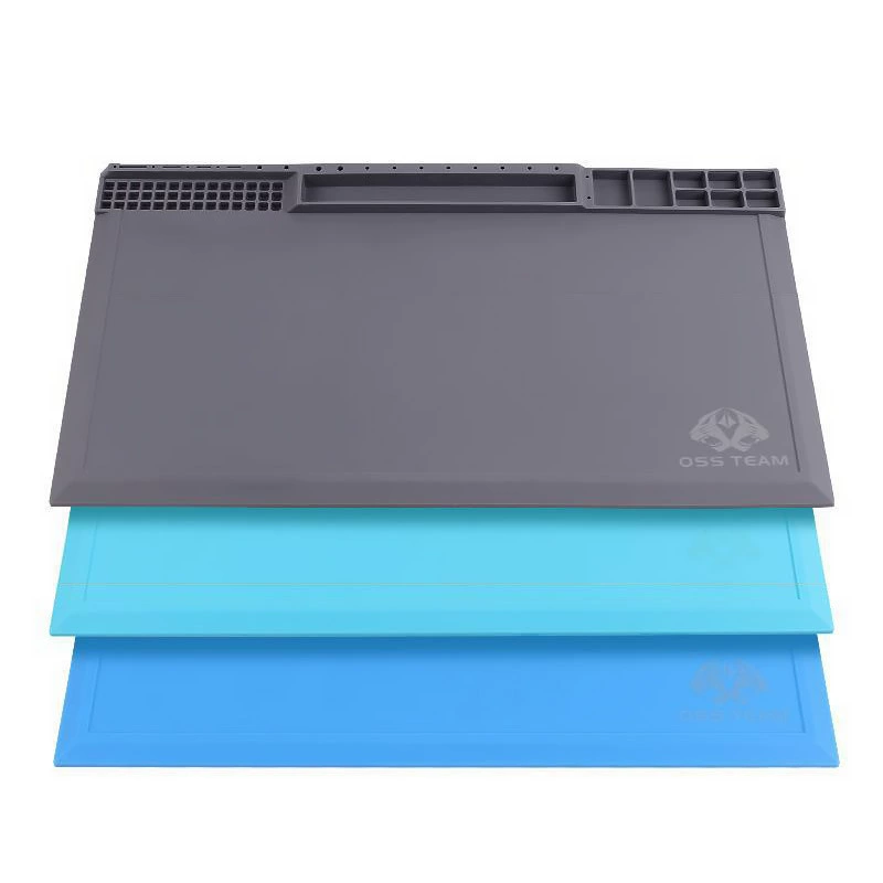 Изоляционная подушка для ремонта компьютера и мобильного телефона, непрерывная высокотемпературная функция, магнитная сварочная станция, силиконовая подушка для настольного верстака