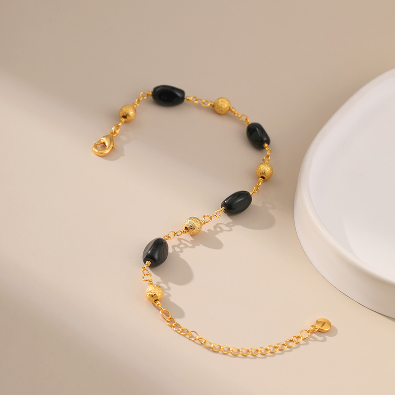 Fashion Geometric Copper Irregular Plating Bracelets 1 Piece