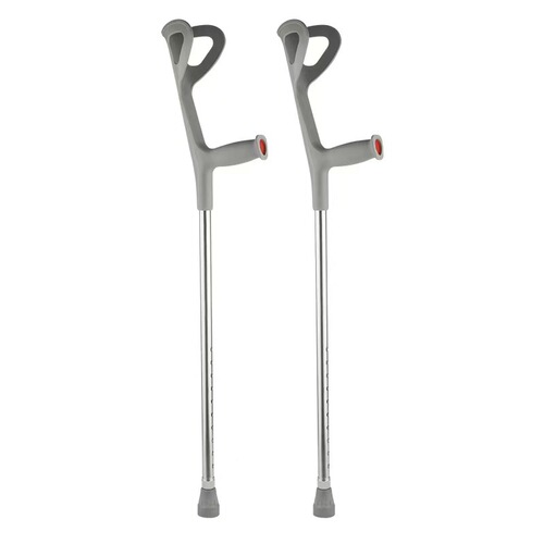 Aluminum alloy wholesale dropshipping elbow crutch arm-style cane for fractures, folding rehabilitation underarm cane, lightweight walker