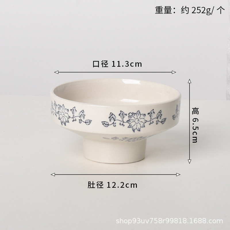 Pot de cerámica crema INS lujo ligero de alto nivel sensación de plantación de orquídeas mariposa simple orquídeas plantación de pot de porcelana blanca Dehua