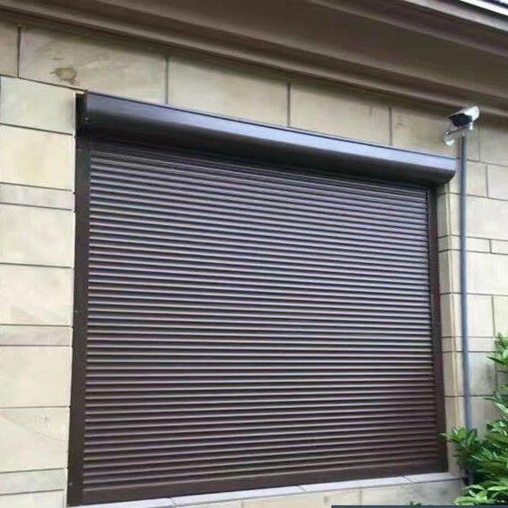 Insulated Roller Blinds, Soundproofing, Remote Control, European-Style Electric Anti-Theft Windows, Sunshade Aluminum Alloy Roller Blinds, Sunshade Doors and Windows, Meters Outside