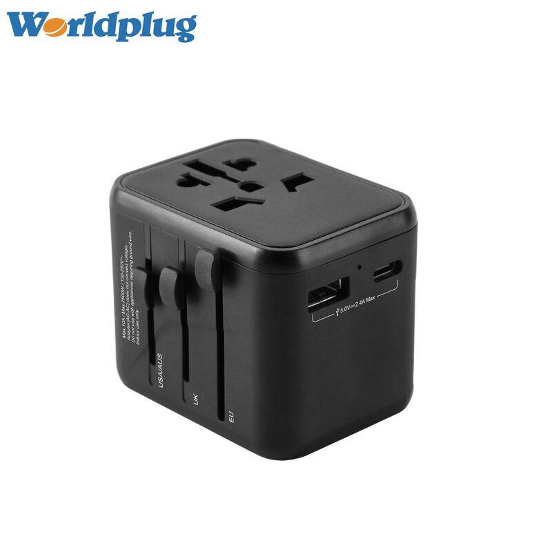 Travel conversion plug charger global universal multi-function conversion socket cross-border study abroad charger Type-C Travel conversion plug charger global universal multi-function conversion socket cross-border study abroad charger Type-C