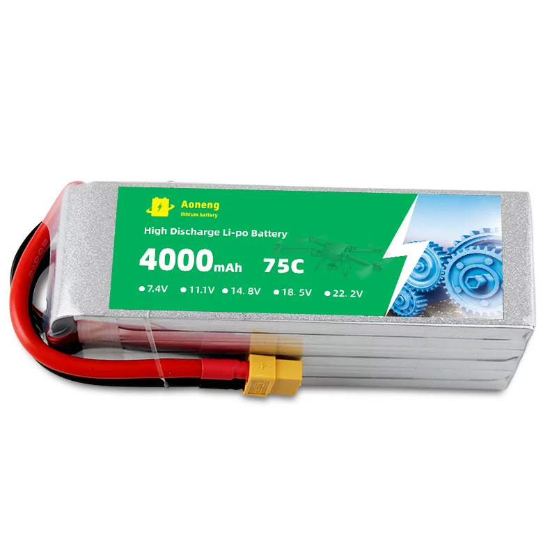 Unmanned lithium battery with fixed wing, 4000mah