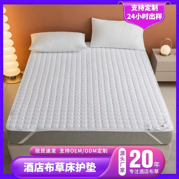 Hotel Mattress Protection Mat Anti-slip Mat Hotel Homestay Thin Thickened Mattress Cleaning Mat Soft Mattress Mattress Wholesale