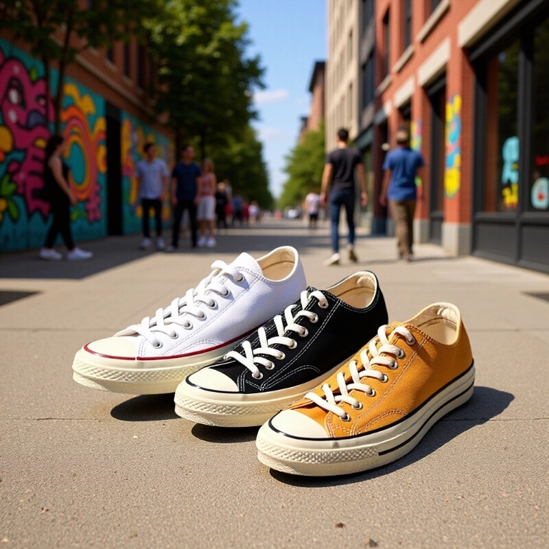 Putian Pure Original 1970S American Converse Canvas Shoes Classic High-Top Women's Student Low-Top Casual Versatile Couple's Shoes