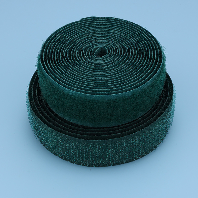 Velcro de color al por mayor 2cm de ancho gancho texturizado sin adhesivo de espalda pegatina madre ropa de bebé zapatos y sombreros pegados hebilla