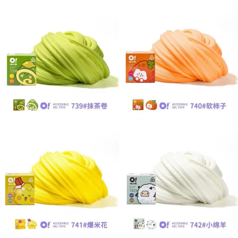 Oh Little Mu Educational Stress Relief Toy Foaming Slime Crystal Mud Children's Safe Toy Stress Relief Magic Tool