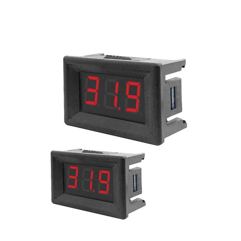 0.36寸带外壳两线直流电压表 二线30V三位led数显表头 高精度仪表