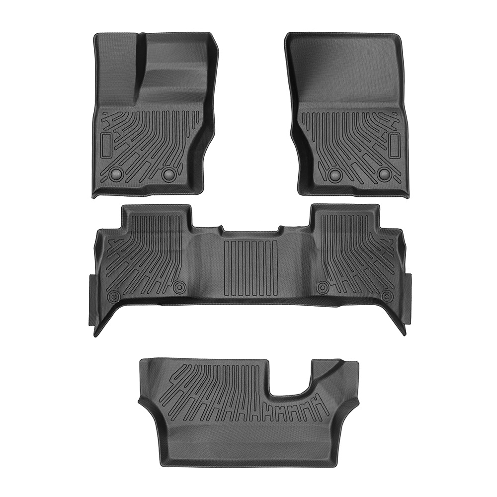 Para Land Rover Discovery2014 - 2022 TPE Foot Pads 3D All-Weather Coasters