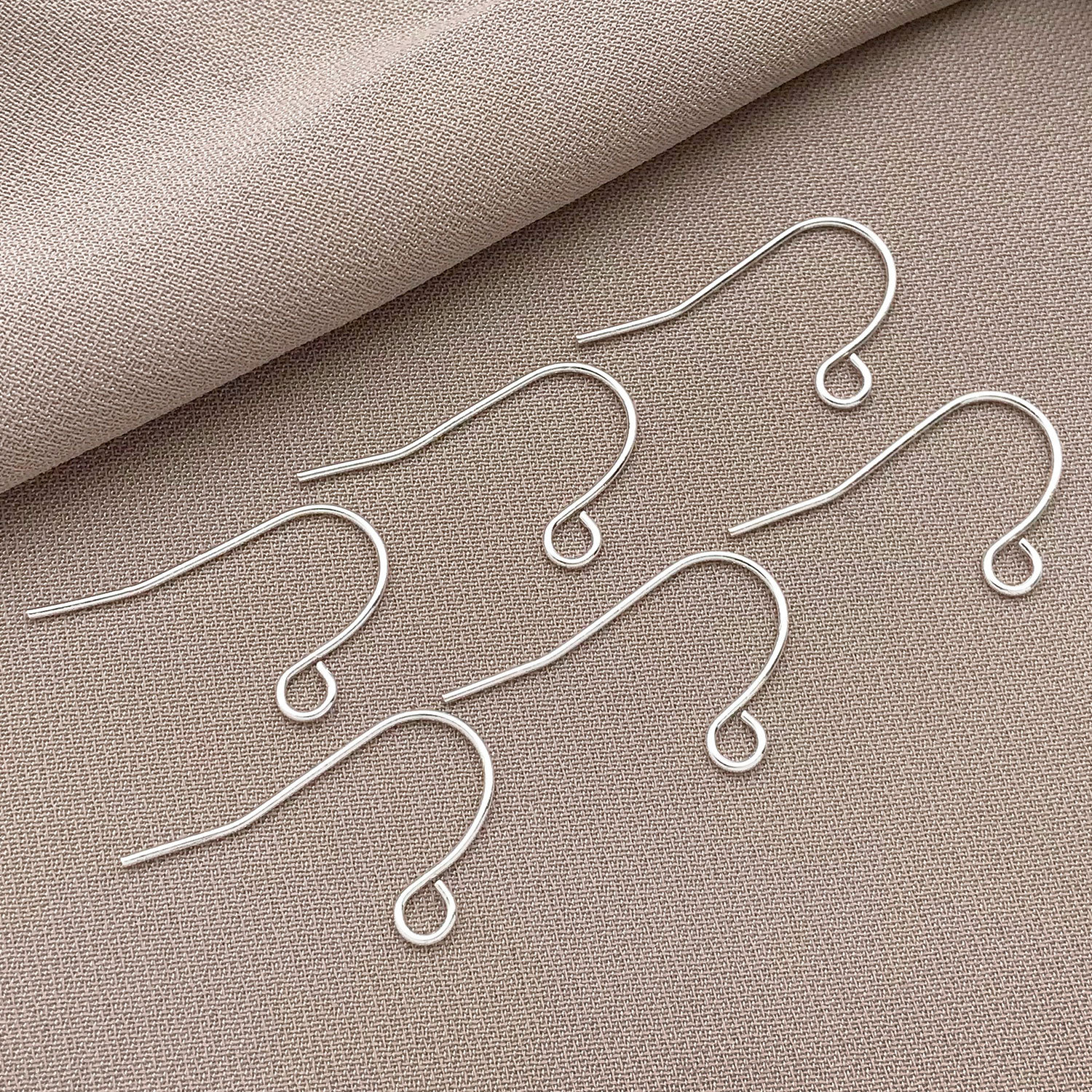 T470-21x12mm thick silver plated copper with strong color retention simple gloss…