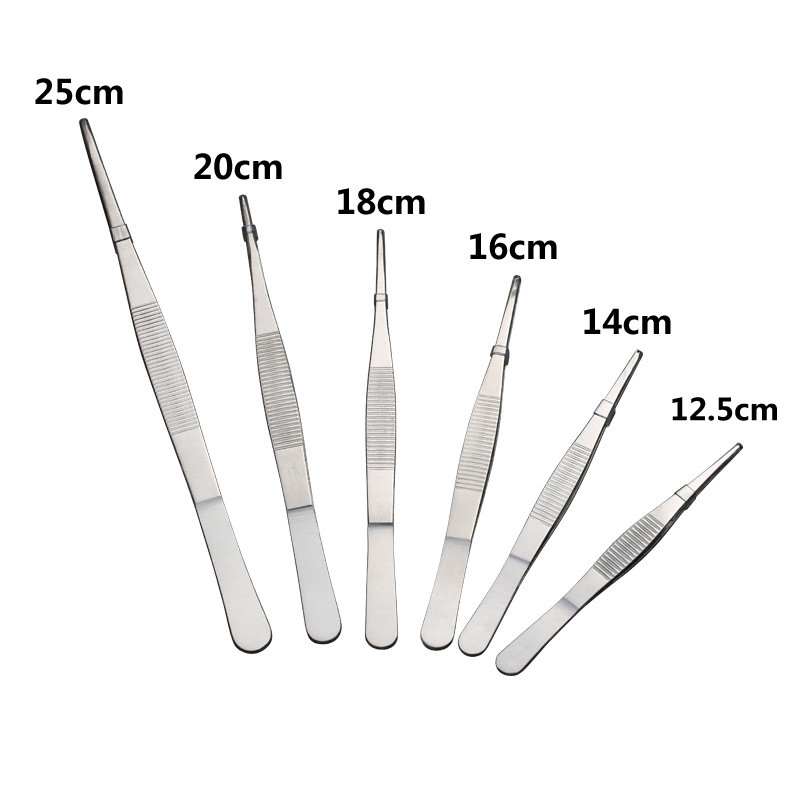 Medical tissue tweezers stainless steel surgical dressing change…