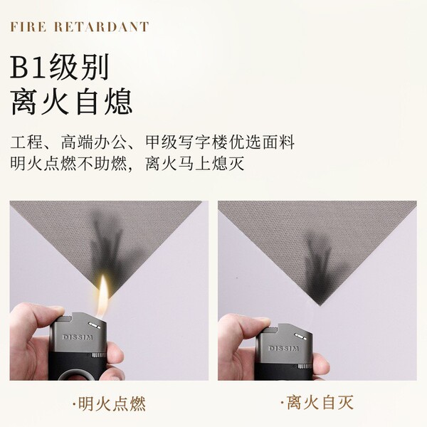 Office curtain roller blinds flame retardant sunlight fabric…