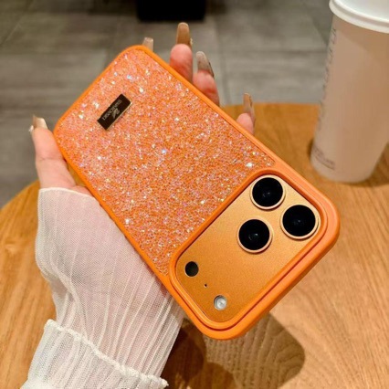 Coque de téléphone luxe avec strass pour iphone 17 pro max_voghion.com