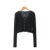 Black cardigan