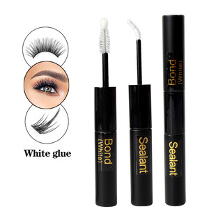 Cross-Border Double-headed segmented bondseal self-grafting false eyelashes glue quick-drying long-lasting waterproof non-stimulation