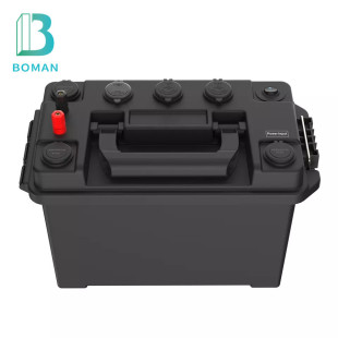 Outdoor multi-function battery box portable energy storage battery box emergency power USB fast charging