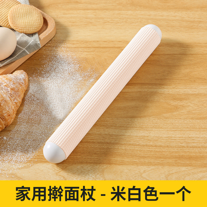 饺子皮擀面杖家用大号擀面棍烘焙不易粘黏面条排气立体式擀面棒|undefined