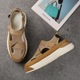 Men's Shoes 2024 New Summer Baotou Beach Shoes Men's Sandals Student Outdoor Leisure Mesh Hole Shoes Men's Style