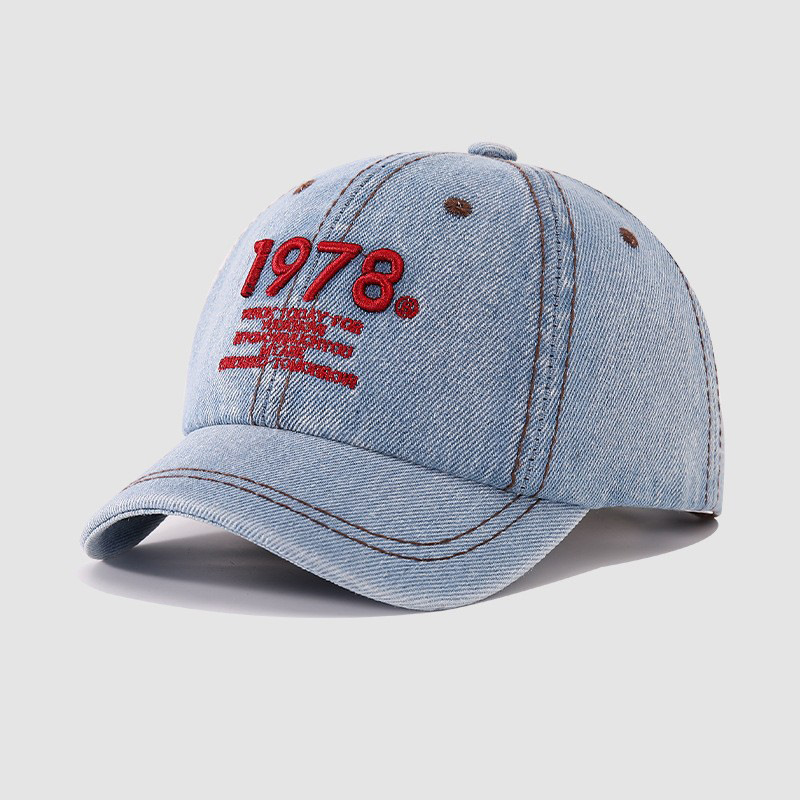 Nuevo sombrero para niños, sombrero de béisbol de vaqueros, sombrero de verano, sombrero de protección solar para niños, sombrero de lengua de pato de moda