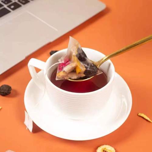 Black plum, hawthorn, lotus leaf tea 5g 50 bags of health tea tea bags wholesale hawthorn, dark plum, mulberry tea