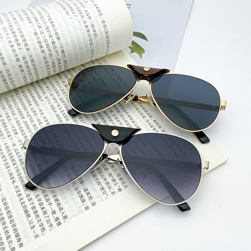 New Cross-border European and American Sunglasses Women's Fashion Bag Leather Mid-beam Sunglasses Fashion Internet Celebrity Same Style Sunglasses New Cross-border European and American Sunglasses Women's Fashion Bag Leather Mid-beam Sunglasses Fashion Internet Celebrity Same Style Sunglasses
