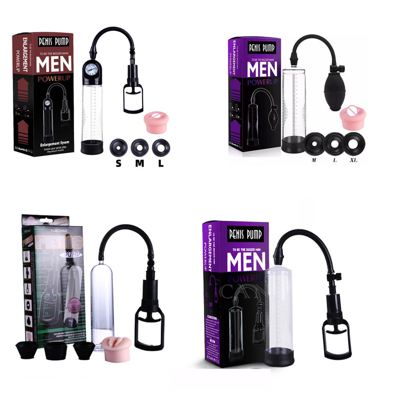 Pull Rod Bobo Training Machine Vacuum Negative Pressure Penis Stretching Enlarger Sex Men's Products Cross-border Explosions Airplane Cup