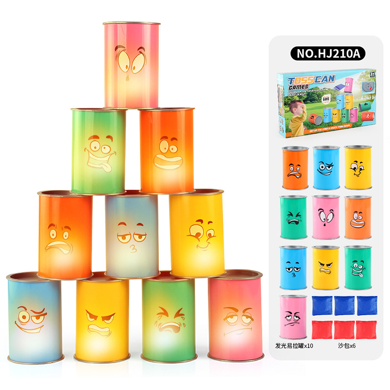 HJ210A jar throwing juego conjunto de luces 930g
