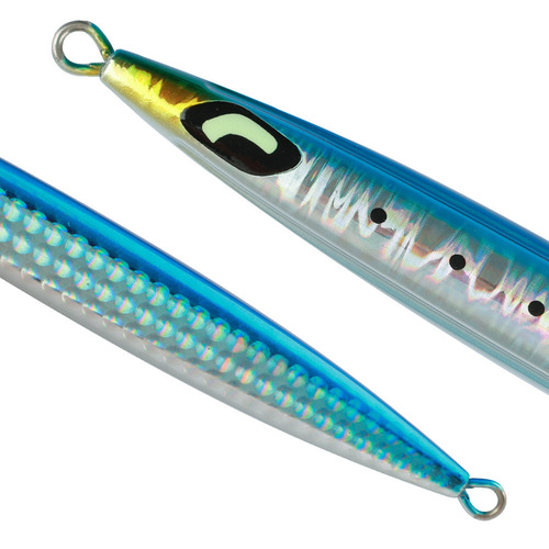 100g-300g Long Strip Submersible Deep Sea Boat Fishing Lead Fish Iron Plate Lure Fake Lure Cross-border E-commerce Special Supply