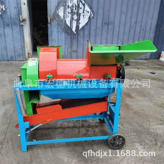 两相电油菜籽脱籽机 家用高粱脱粒机 柴油黄豆打粒机