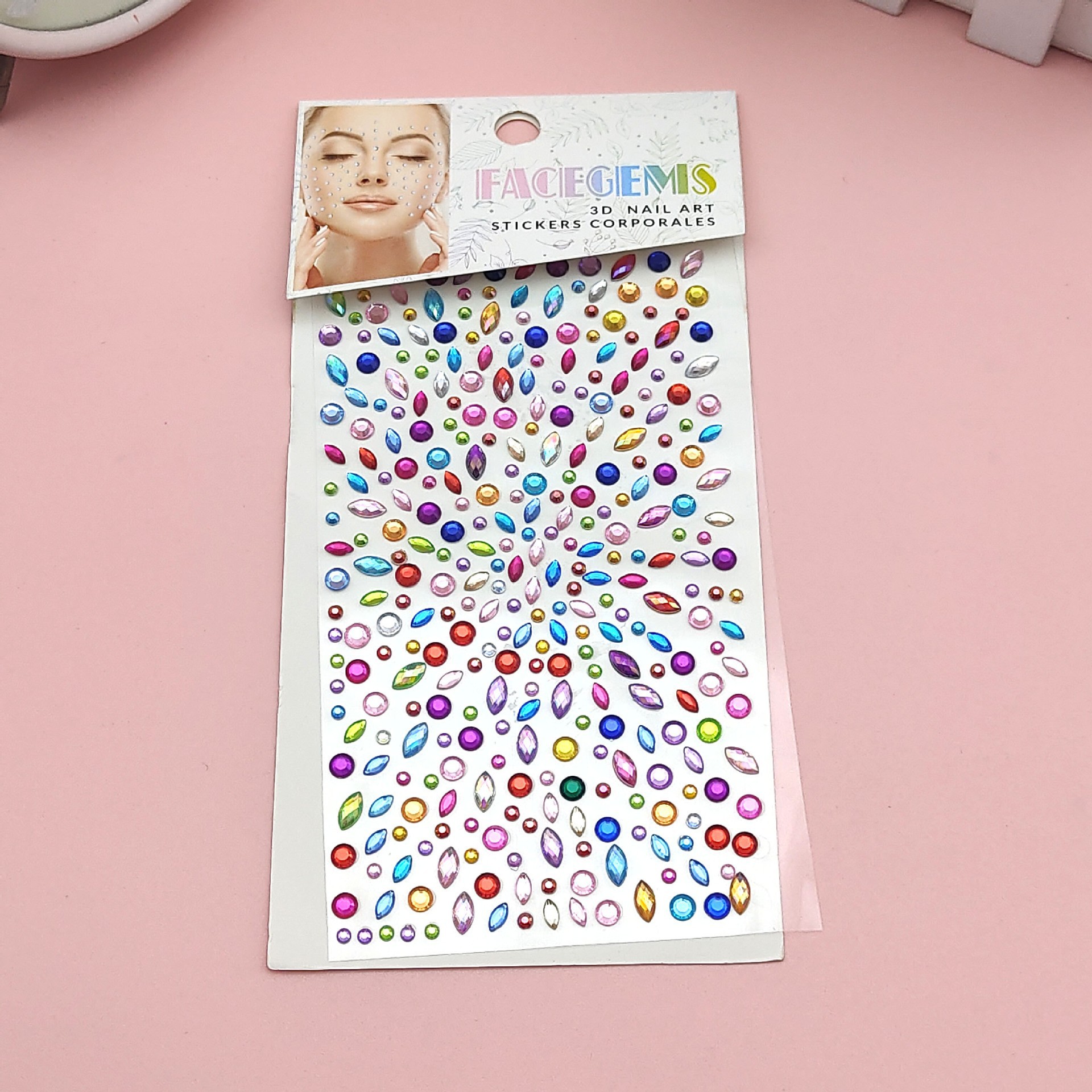 LC 후작 안개꽃 (AB 컬러풀) 9.5*19CM