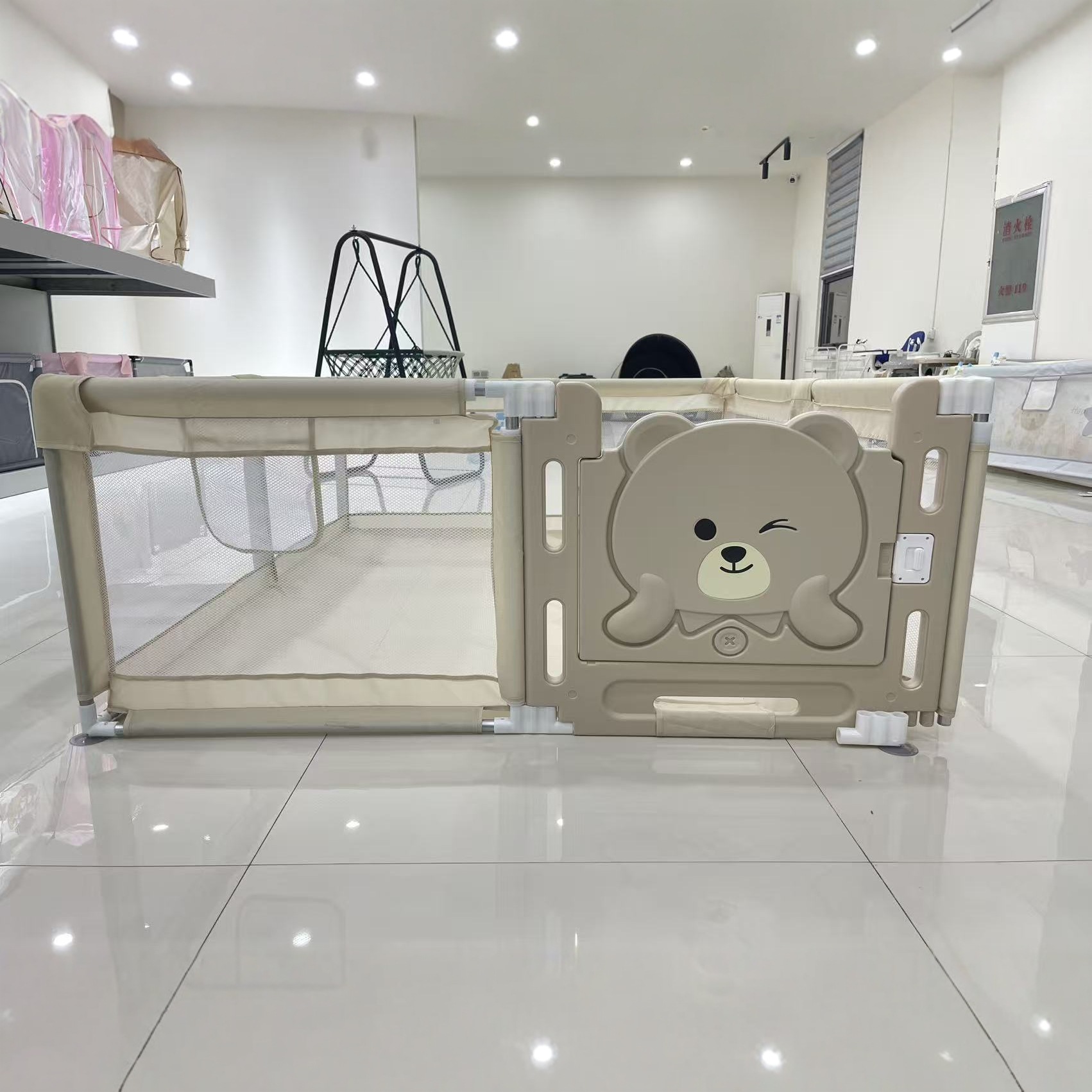 Children's Play Fence Wholesale Baby Safety Fence Home Safety Barrier Infant Indoor Crawling Fence