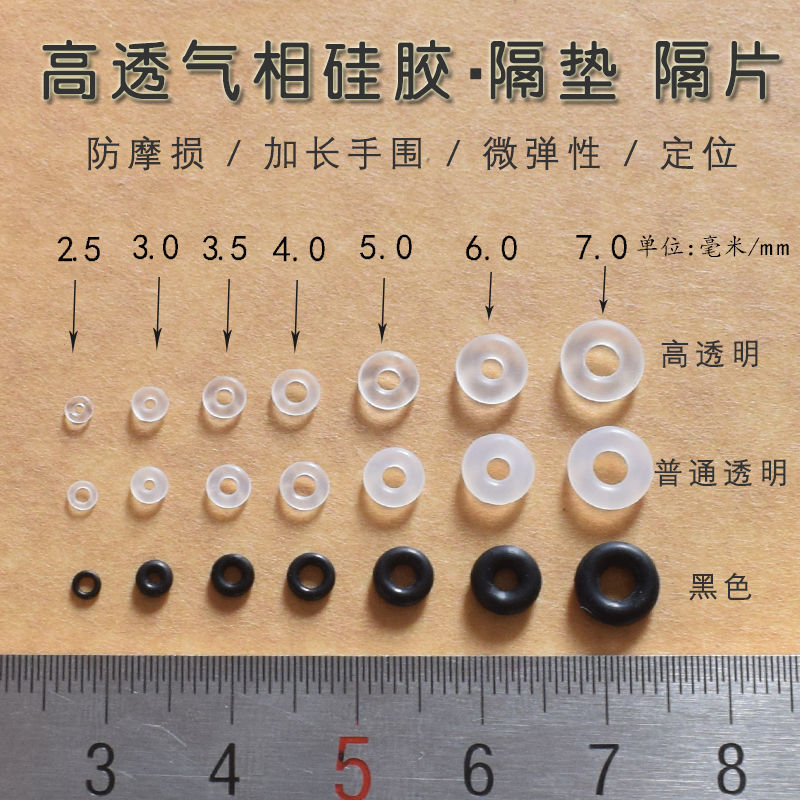 Hand string Septa crystal Jewellery jade transparent silica gel Septa Wenwan ultrathin gold location Slip ring On behalf of