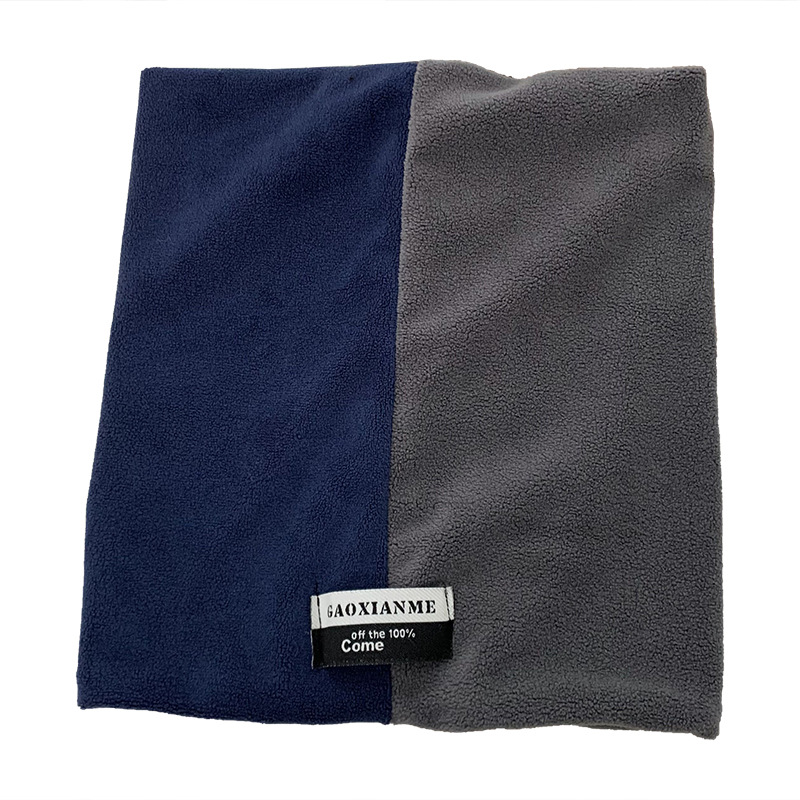 Otoño y invierno de nuevo cuello para hombres deportes de ciclismo antifría caliente al aire libre bufandas de peluche universal cubierta de abrigo
