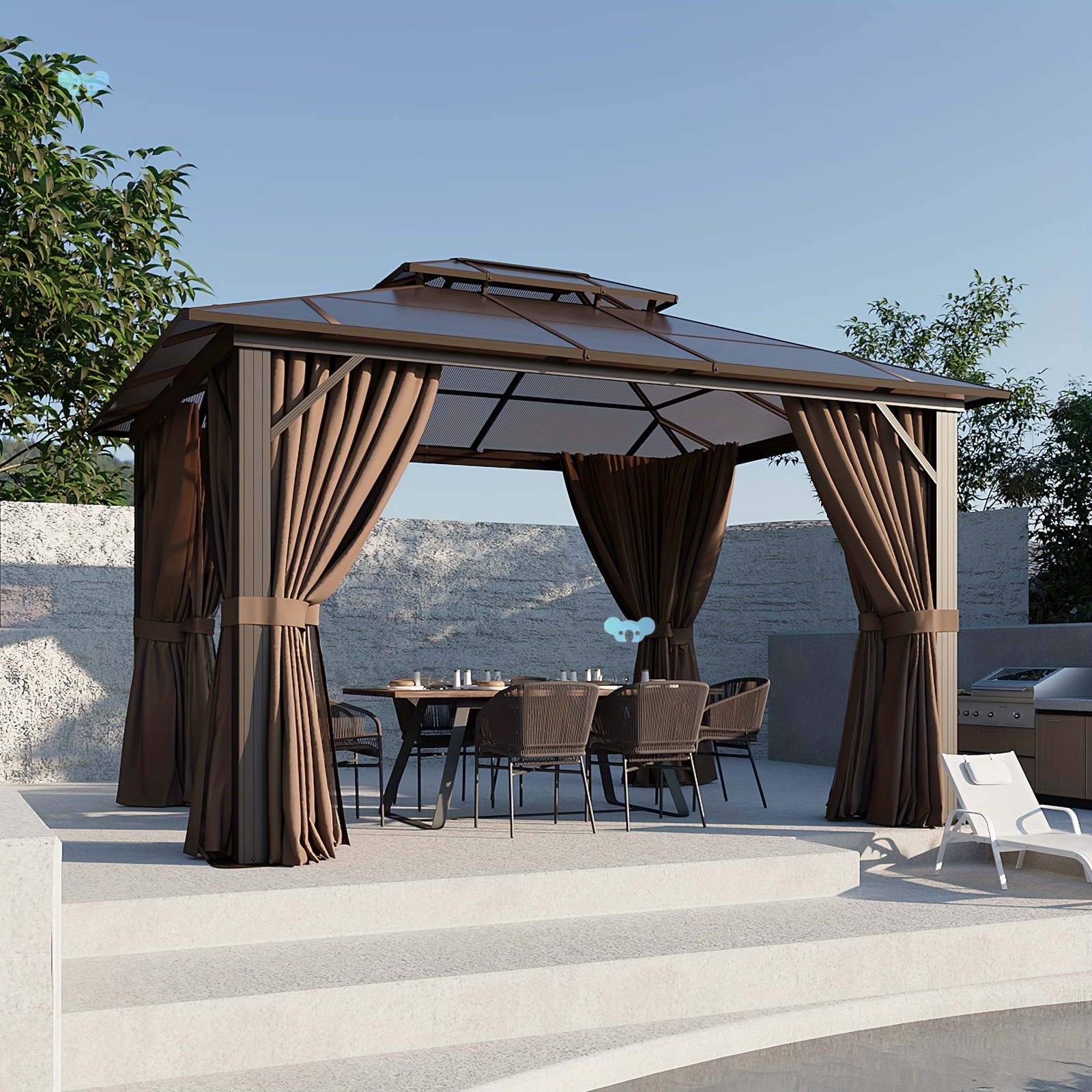 12' x 16' 10' x 13' 10' x 12' and 10' outdoor polyester跨境