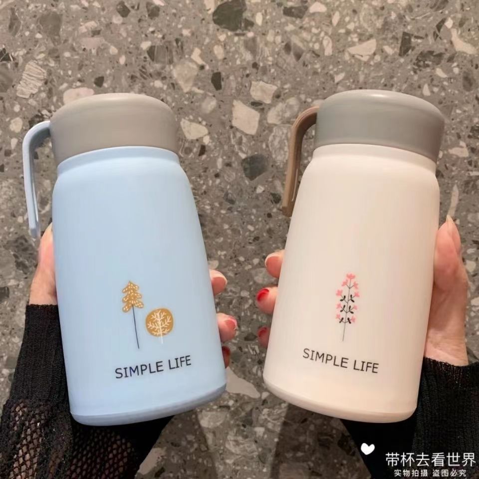 Wholesale Cute Q-cup Creative Charming Rabbit Insulated Glass Cup with Logo Printing for Advertising, Opening Promotion Gift Cup