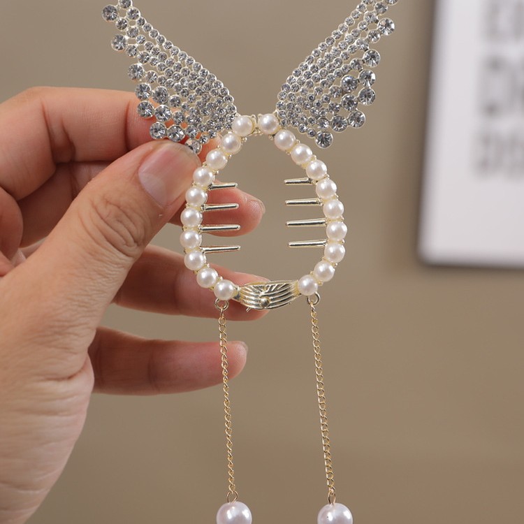 Bolas DE LOS NIÑOS clip de pelo de alta Cola de Caballo temperamento espalda Cabeza chica horquilla updo artefacto hembra Cola de Caballo hebilla tocado