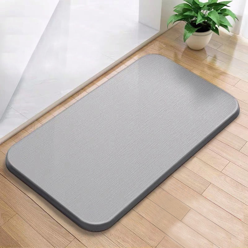 Household diatom mud absorbent mat seaweed floor mat toilet toilet mouth floor mat household bathroom diatomite floor mat